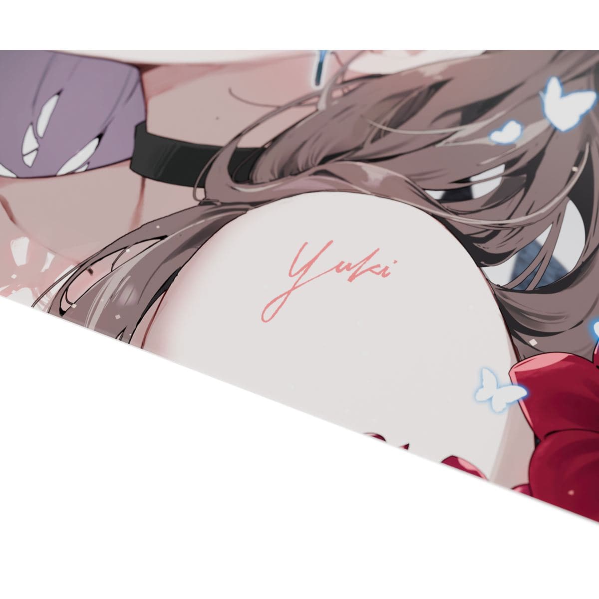 Yuki Aim x Pulsar - Superglide3 Glass Mousepad (Yuki Aim Edition)