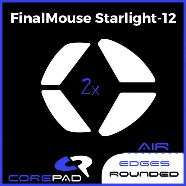2 bộ Feet chuột PTFE Corepad Skatez AIR FinalMouse Starlight-12 Medium / FinalMouse Starlight-12 Small