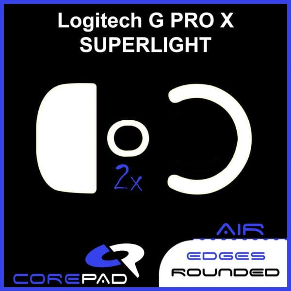 2 bộ Feet chuột PTFE Corepad Skatez AIR Logitech G PRO X SUPERLIGHT Wireless