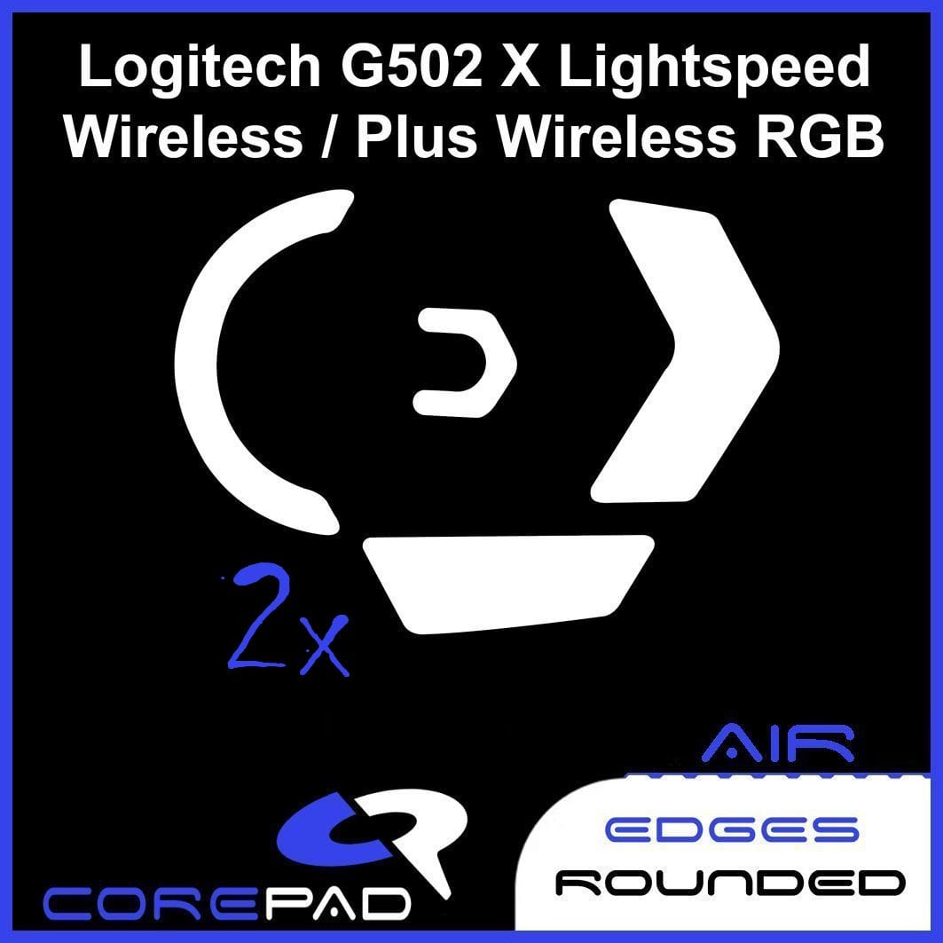 2 bộ Feet chuột PTFE Corepad Skatez AIR Logitech G502 X Lightspeed / PLUS Wireless
