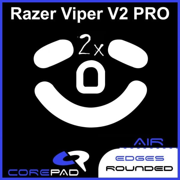 2 bộ Feet chuột PTFE Corepad Skatez AIR Razer Viper V2 PRO Wireless