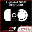 2 bộ Feet chuột PTFE Corepad Skatez CTRL - Logitech G PRO X SUPERLIGHT Wireless