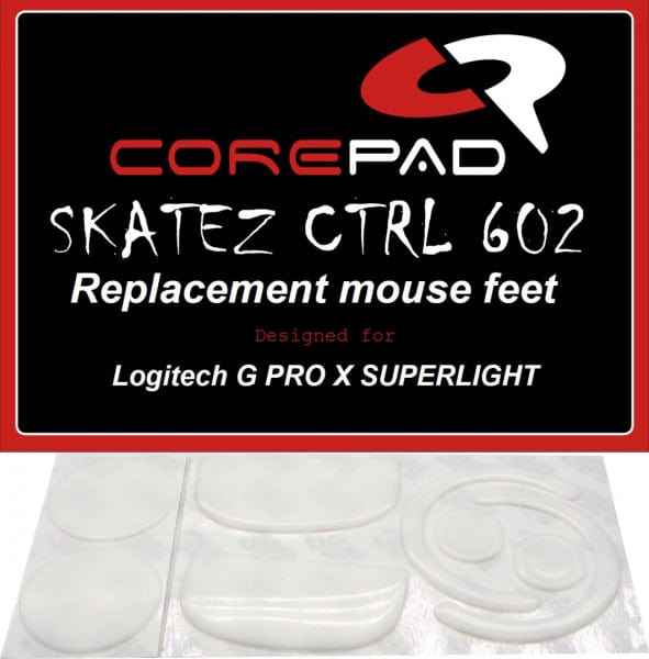 2 bộ Feet chuột PTFE Corepad Skatez CTRL - Logitech G PRO X SUPERLIGHT Wireless