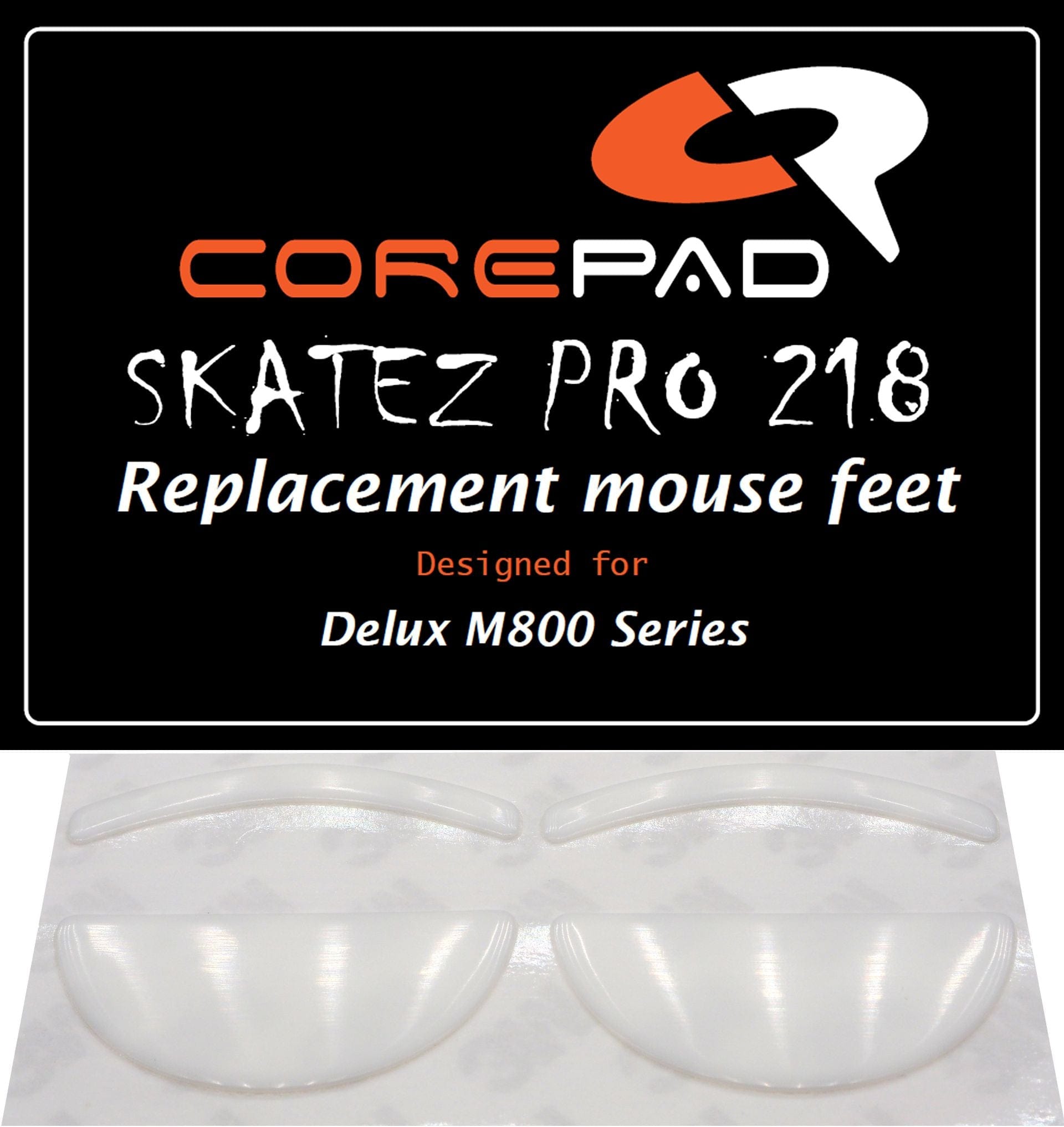 2 bộ Feet chuột PTFE Corepad Skatez PRO Delux M800 Series