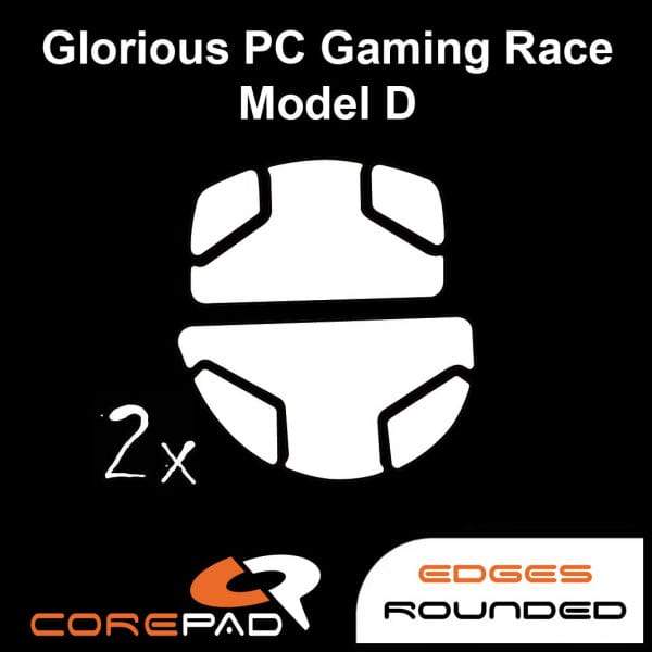 2 bộ Feet chuột PTFE Corepad Skatez PRO Glorious Model D
