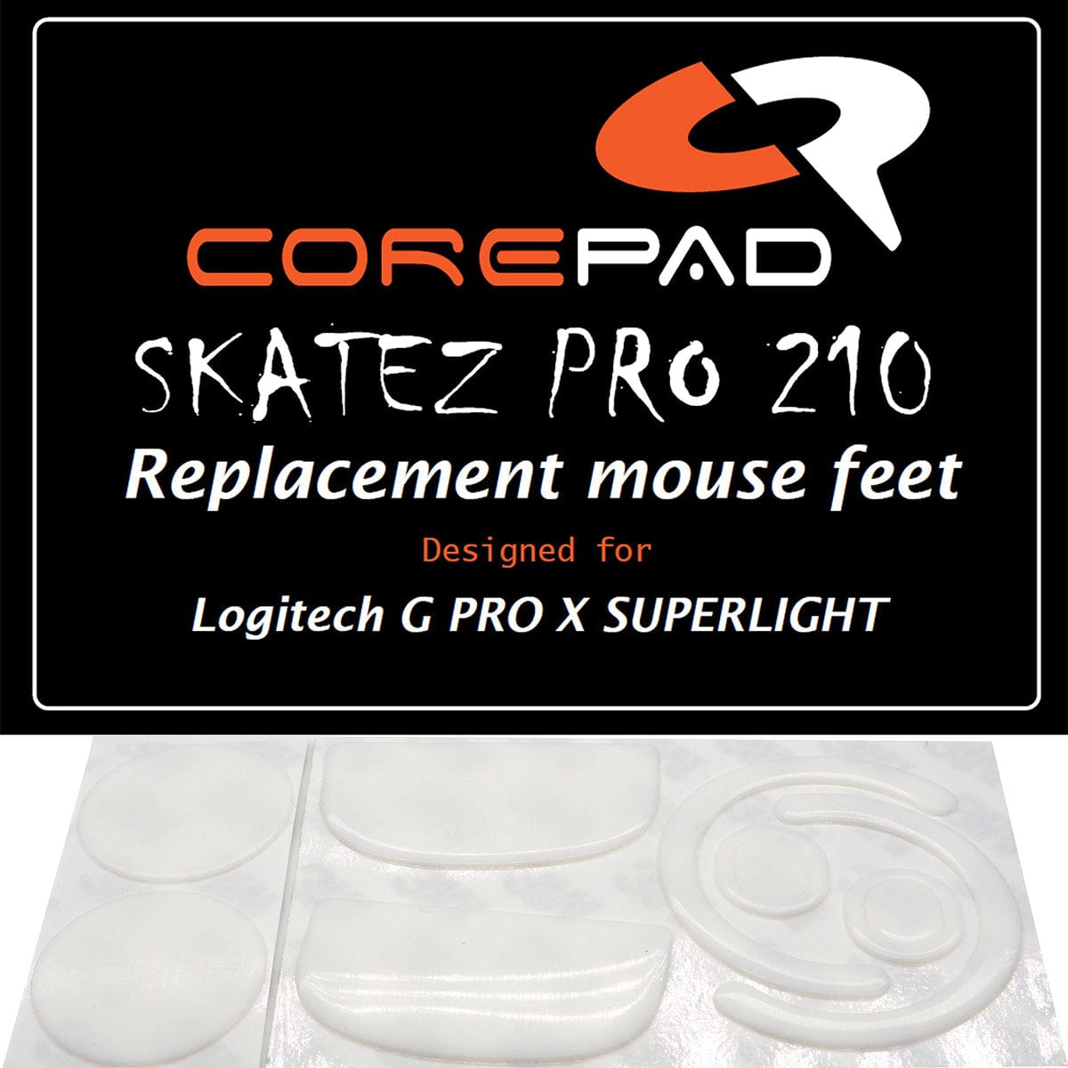 2 bộ Feet chuột PTFE Corepad Skatez PRO Logitech G PRO X SUPERLIGHT Wireless