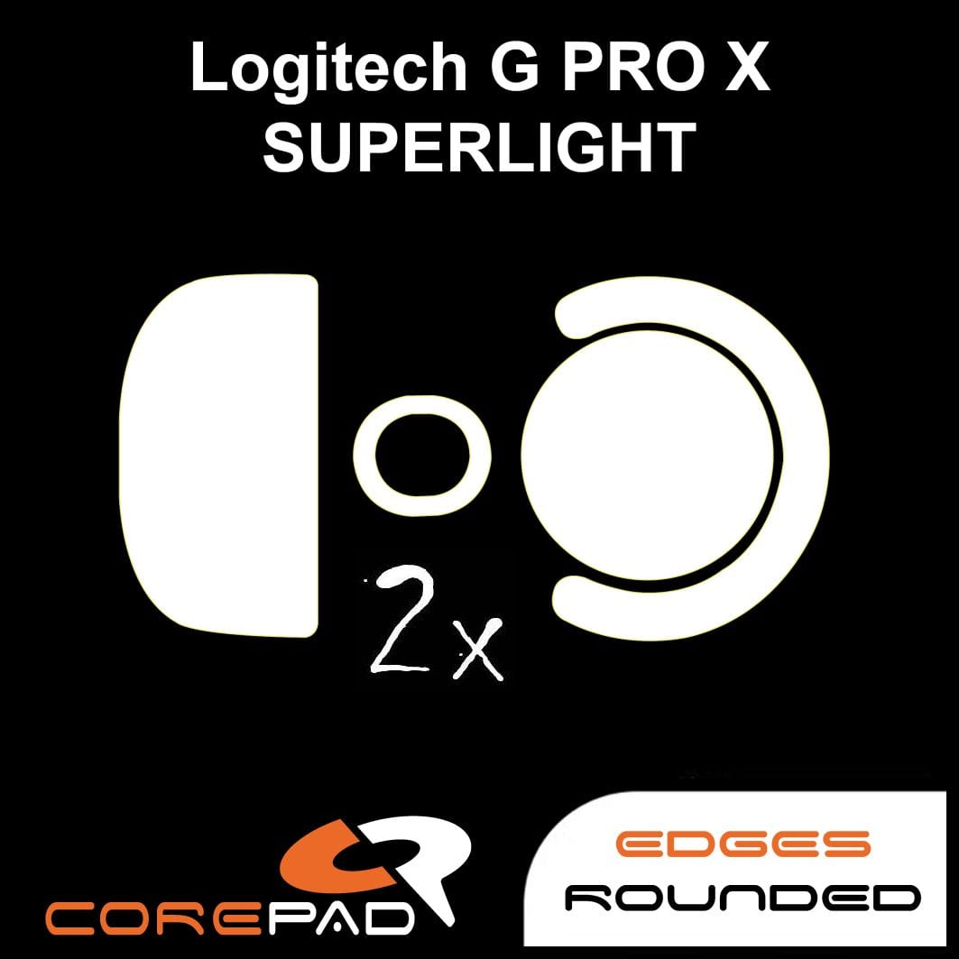 2 bộ Feet chuột PTFE Corepad Skatez PRO Logitech G PRO X SUPERLIGHT Wireless