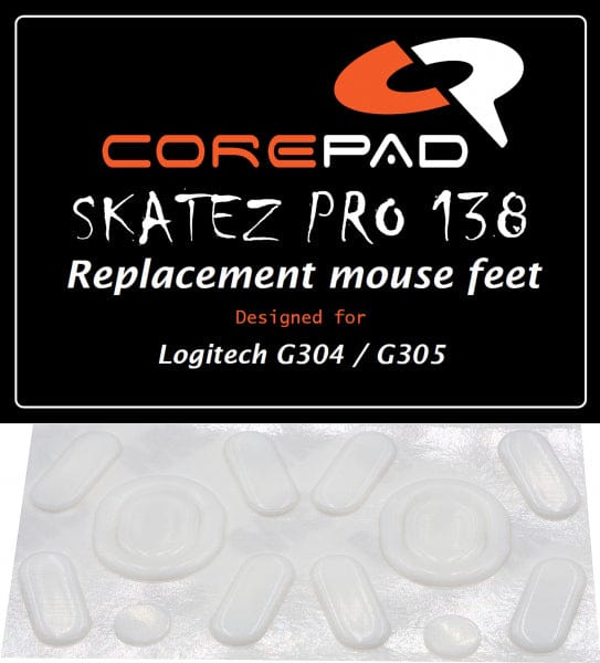 2 bộ Feet chuột PTFE Corepad Skatez PRO Logitech G304 / Logitech G305
