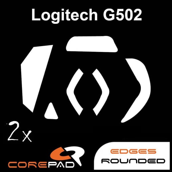 2 bộ Feet chuột PTFE Corepad Skatez PRO Logitech G502 Proteus Core / Logitech G502 Proteus Spectrum / Logitech G502 Hero