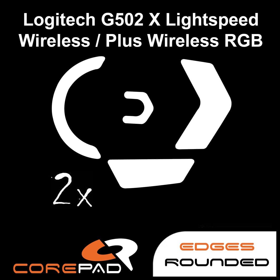 2 bộ Feet chuột PTFE Corepad Skatez PRO Logitech G502 X Lightspeed / PLUS Wireless