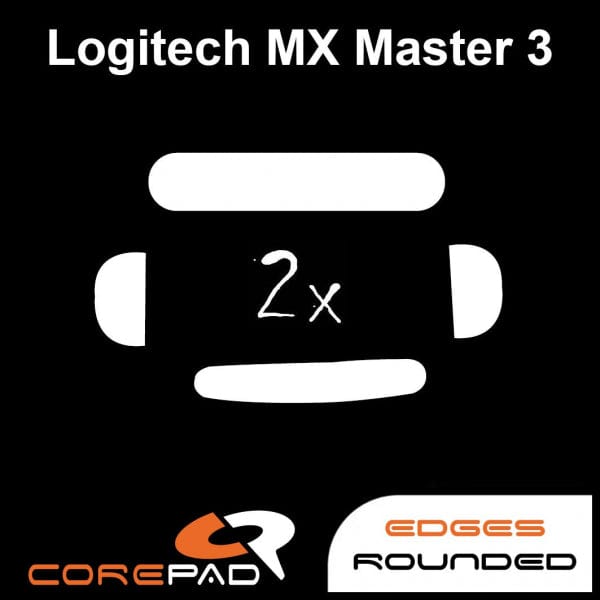 2 bộ Feet chuột PTFE Corepad Skatez PRO Logitech MX Master 3 / Logitech MX Master 3S