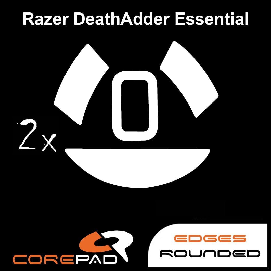 2 bộ Feet chuột PTFE Corepad Skatez PRO Razer DeathAdder Essential