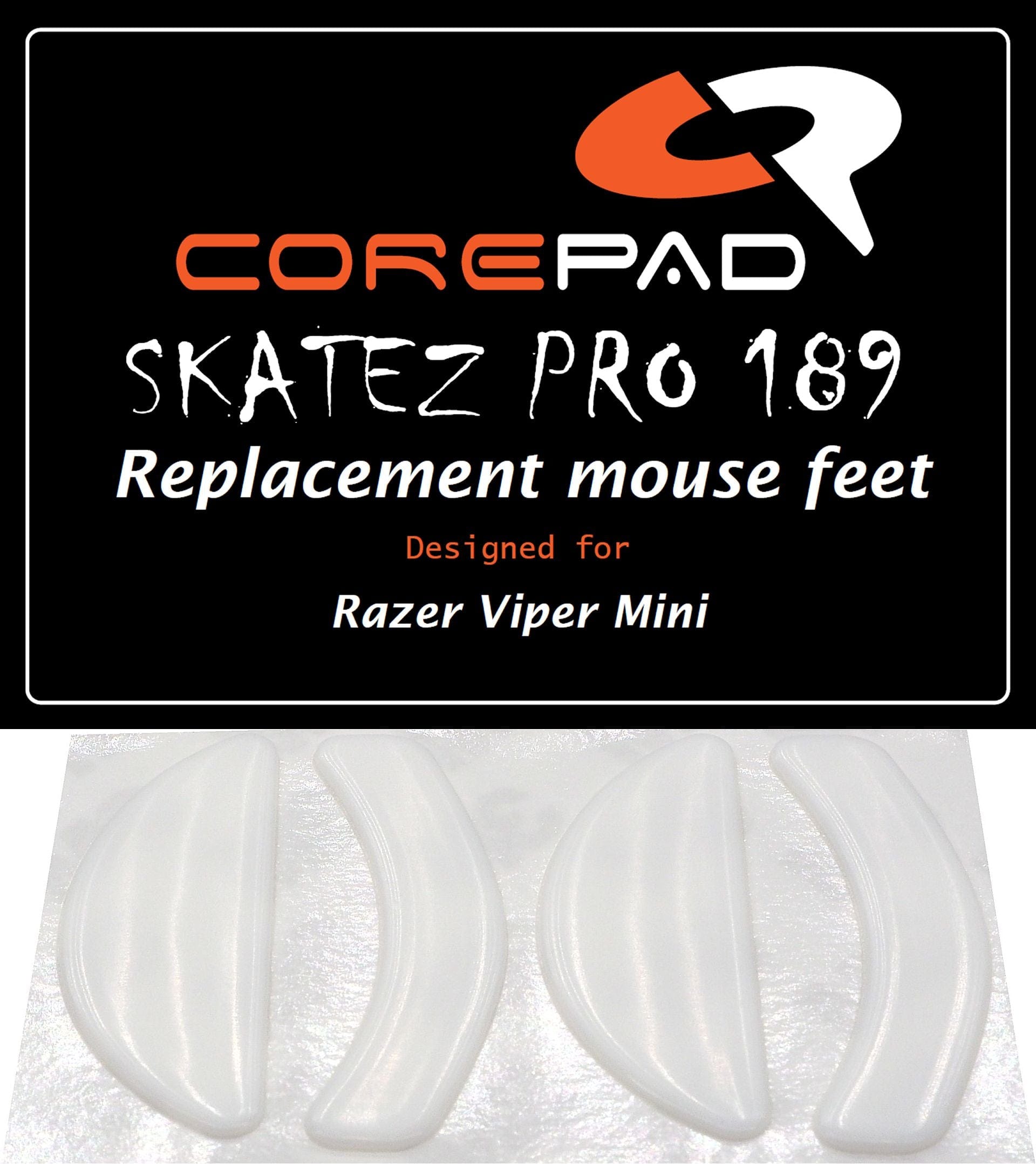 2 bộ Feet chuột PTFE Corepad Skatez PRO Razer Viper Mini