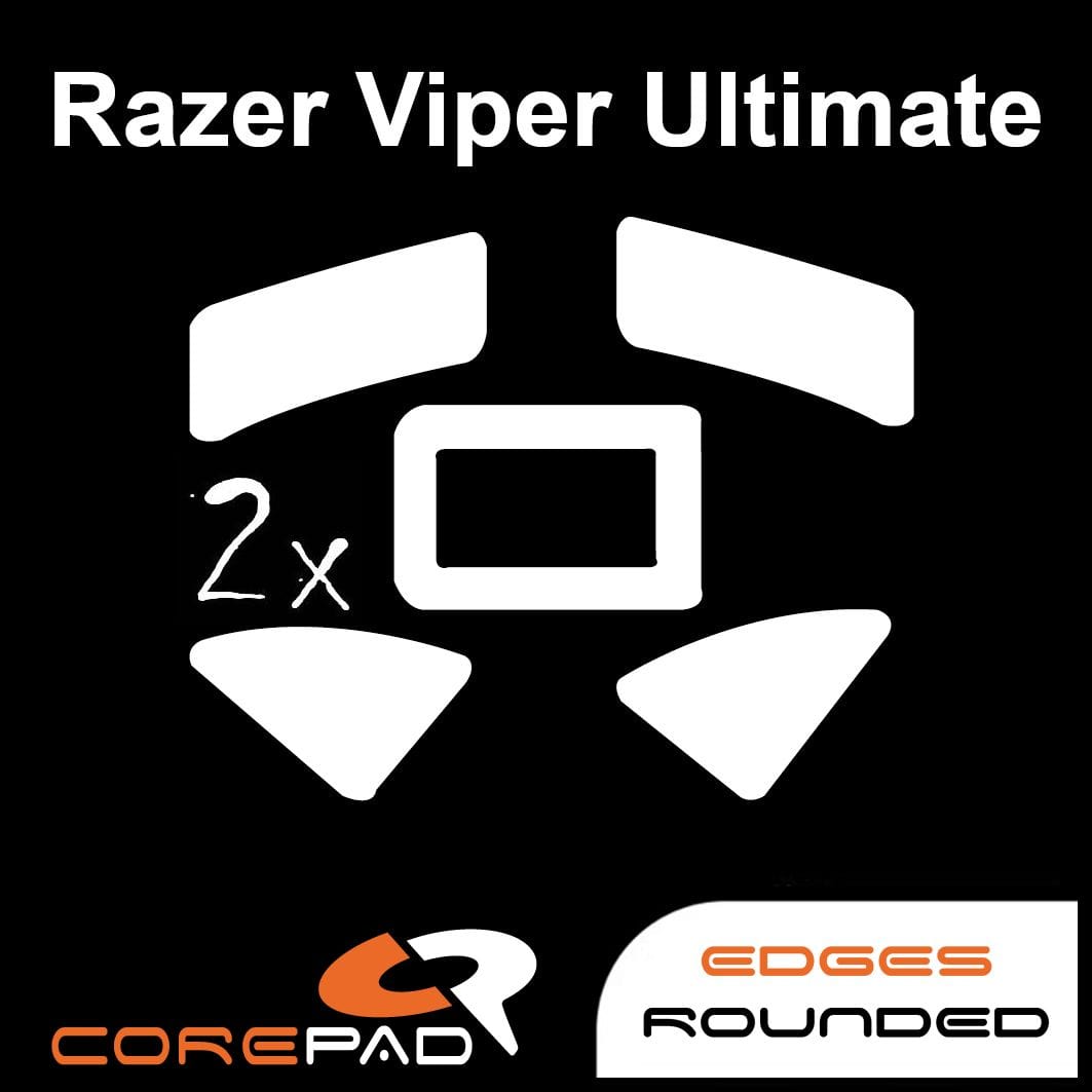 2 bộ Feet chuột PTFE Corepad Skatez PRO Razer Viper Ultimate