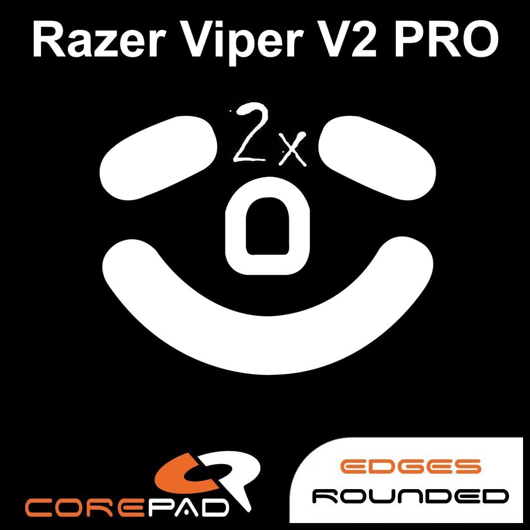 2 bộ Feet chuột PTFE Corepad Skatez PRO Razer Viper V2 PRO Wireless