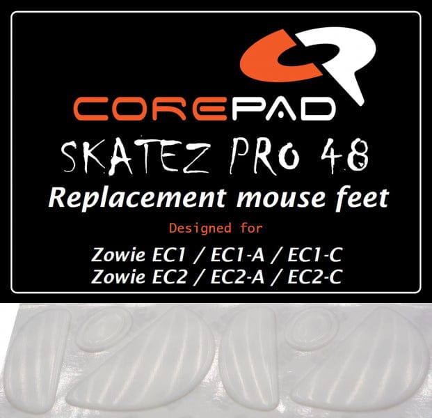 2 bộ Feet chuột PTFE Corepad Skatez PRO Zowie EC1 / EC1-A / EC1-B DIVINA / EC1-C / EC2 / EC2-A / EC2-B DIVINA / EC2-C / EC3-C