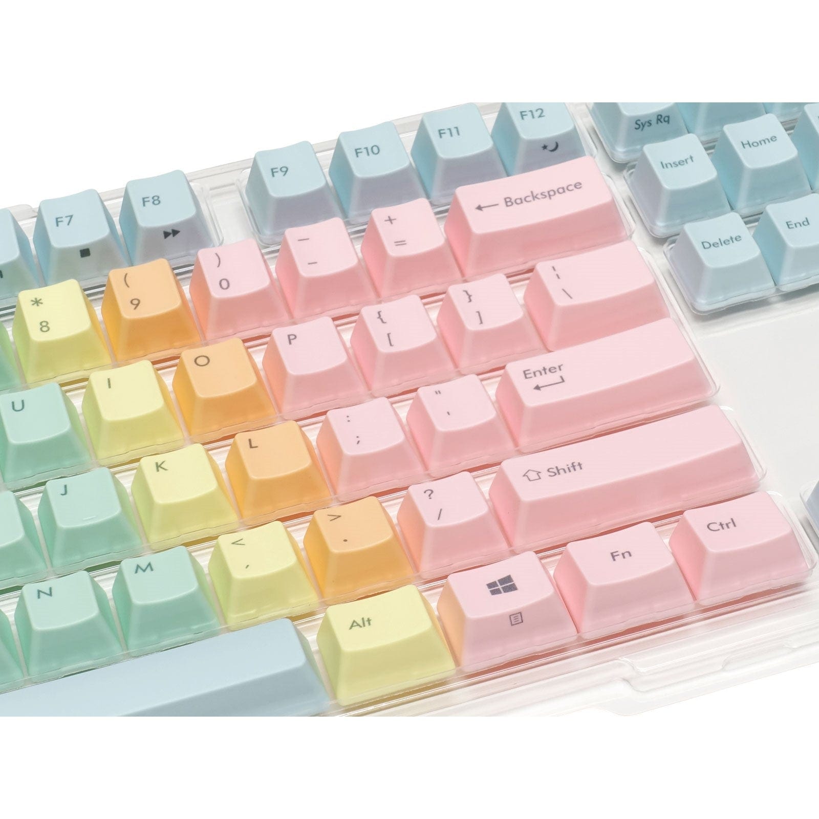 Bộ keycap Filco Macaron 104 phím - Chữ mặt trên.