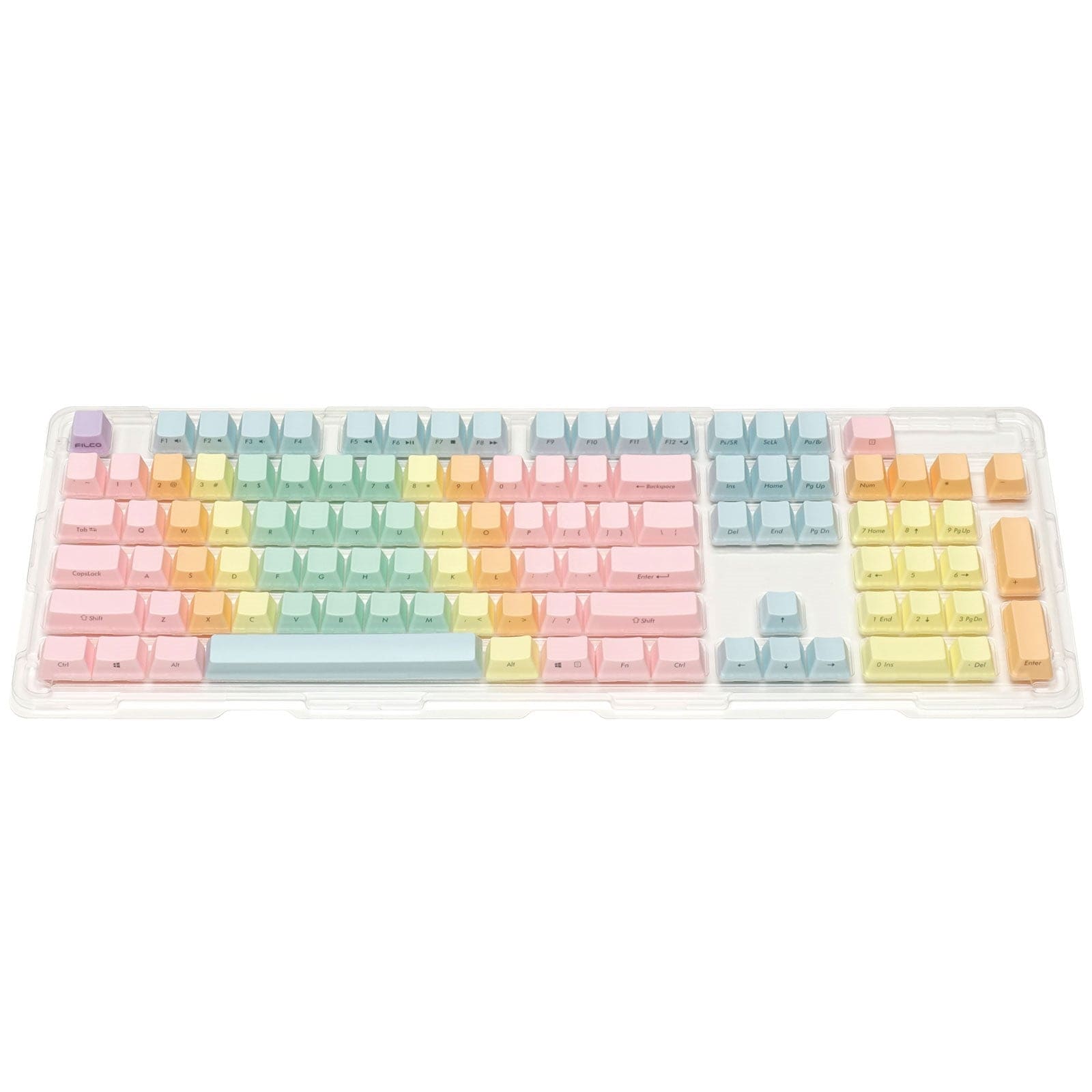 Bộ keycap Filco Macaron 104 phím - Chữ Ninja.