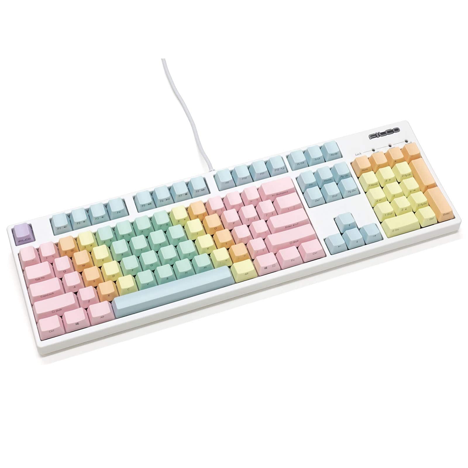Bộ keycap Filco Macaron 104 phím - Chữ Ninja.