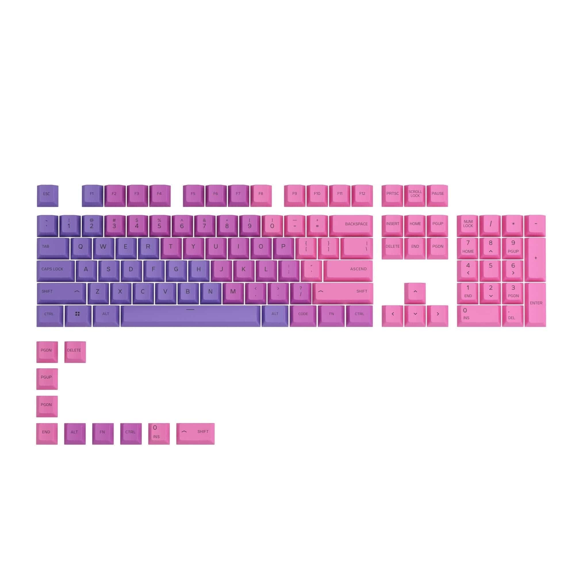 Bộ keycap Glorious GPBT - 114 phím.