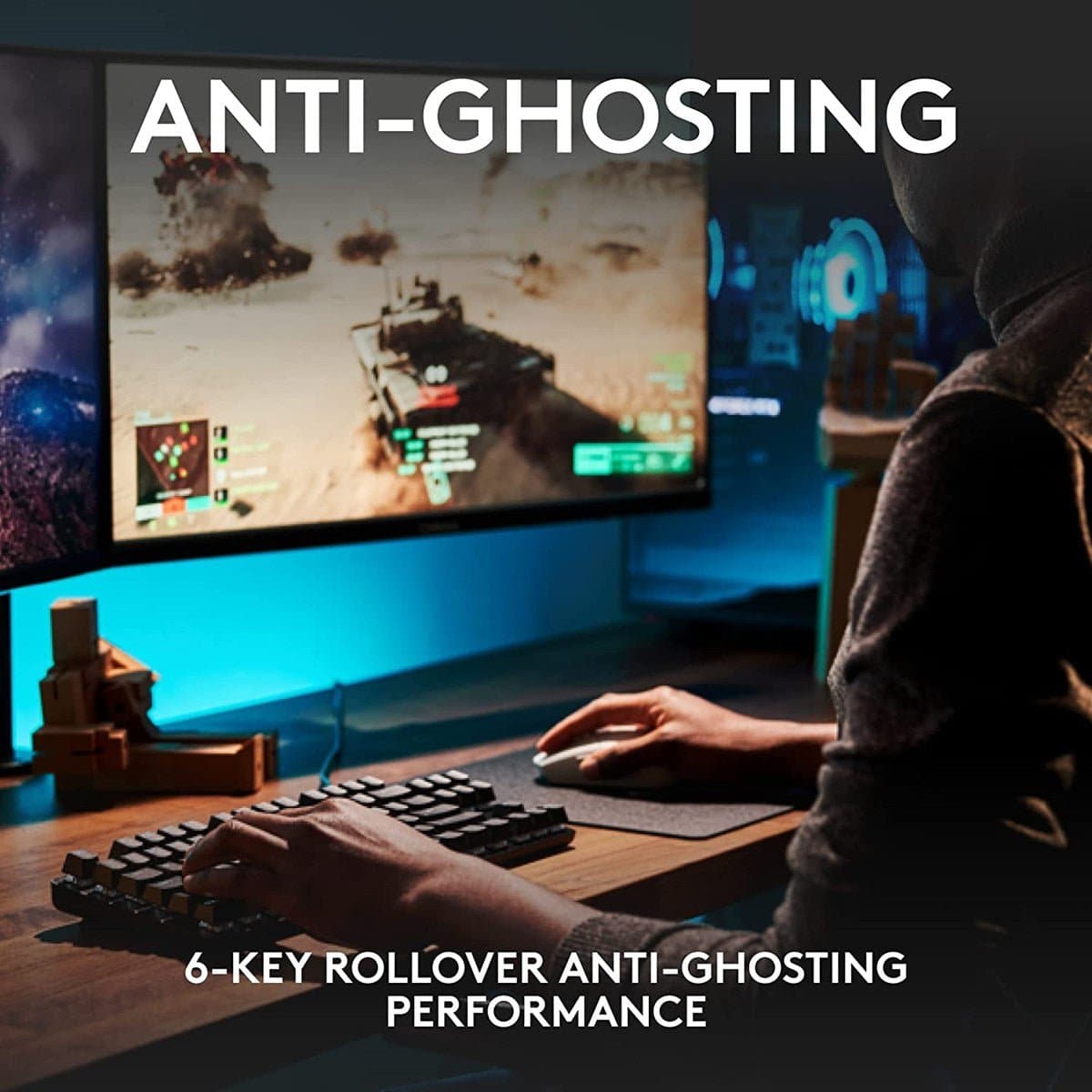Bàn phím cơ Logitech G413 TKL SE.