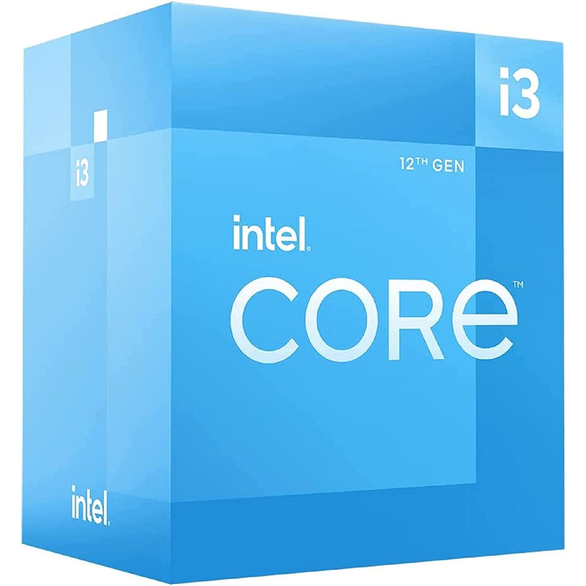CPU Intel Core i3-12100F (4 nhân, 8 luồng) - Không có GPU tích hợp