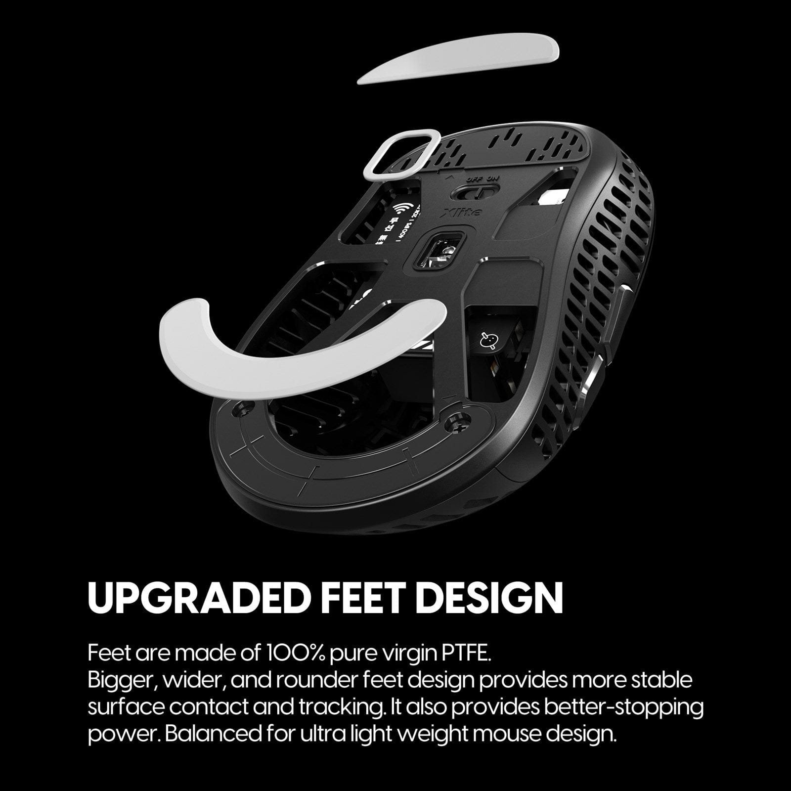 Feet chuột Pulsar PTFE Skates cho Xlite Wireless V2 / V2 Mini - Original