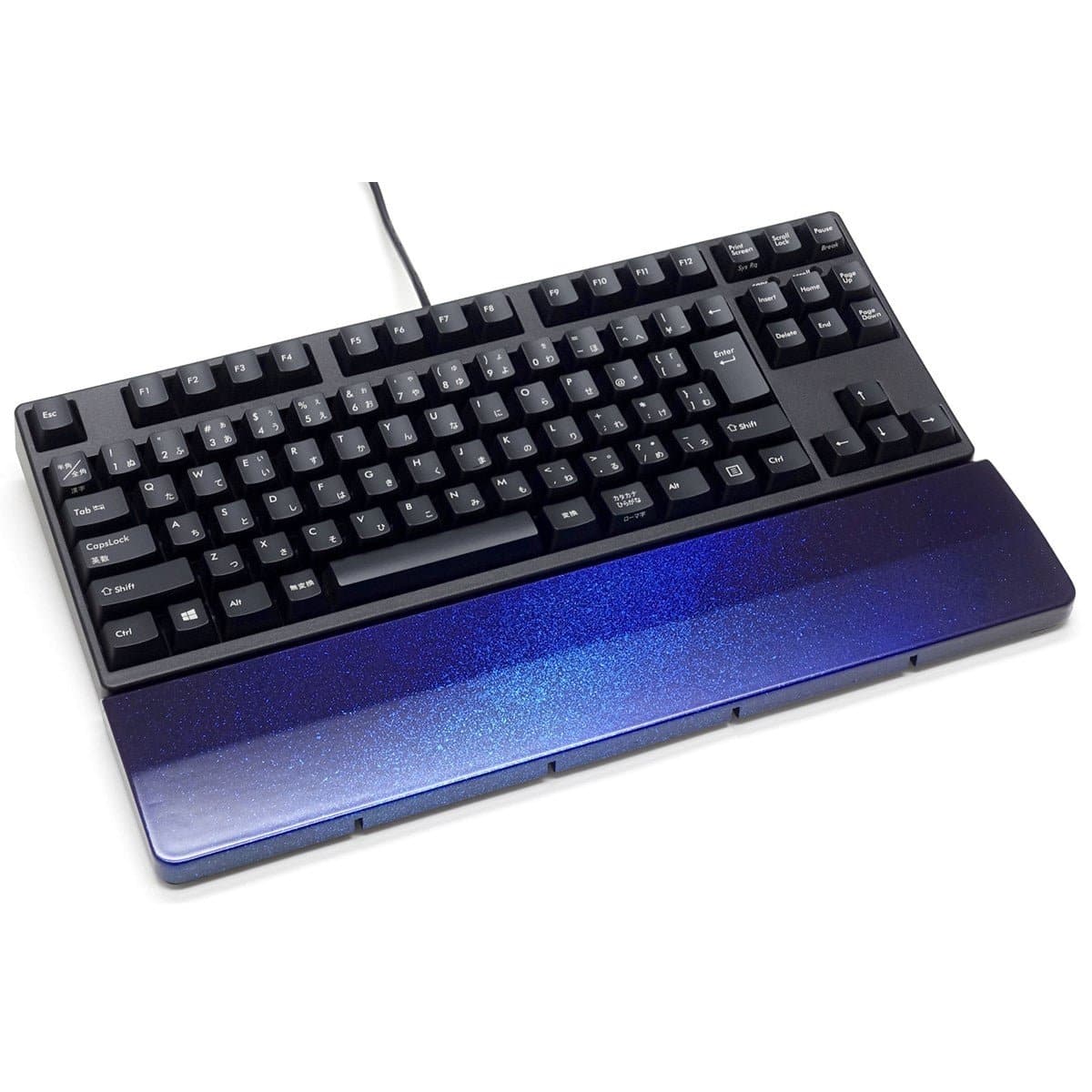 Kê tay bàn phím cơ Filco sơn mài Galaxy Blue.