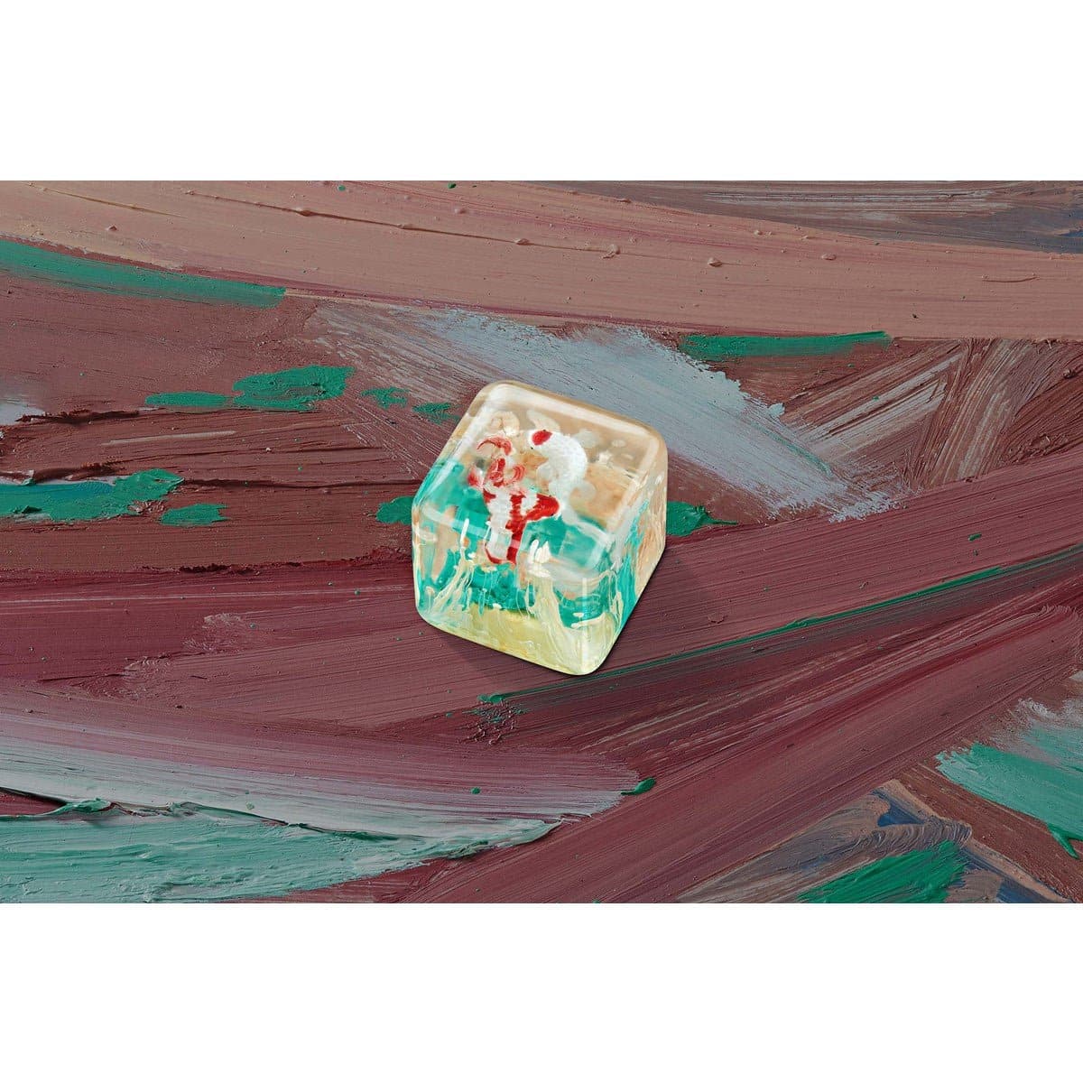 Keycap Artisan Jelly Key Zen Pond IV – God’s creation artisan | Candy Shusui