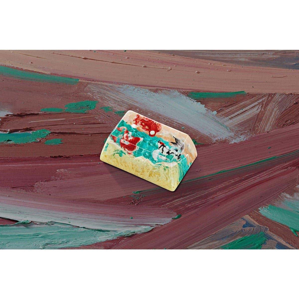 Keycap Artisan Jelly Key Zen Pond IV – God’s creation artisan | Candy Shusui.