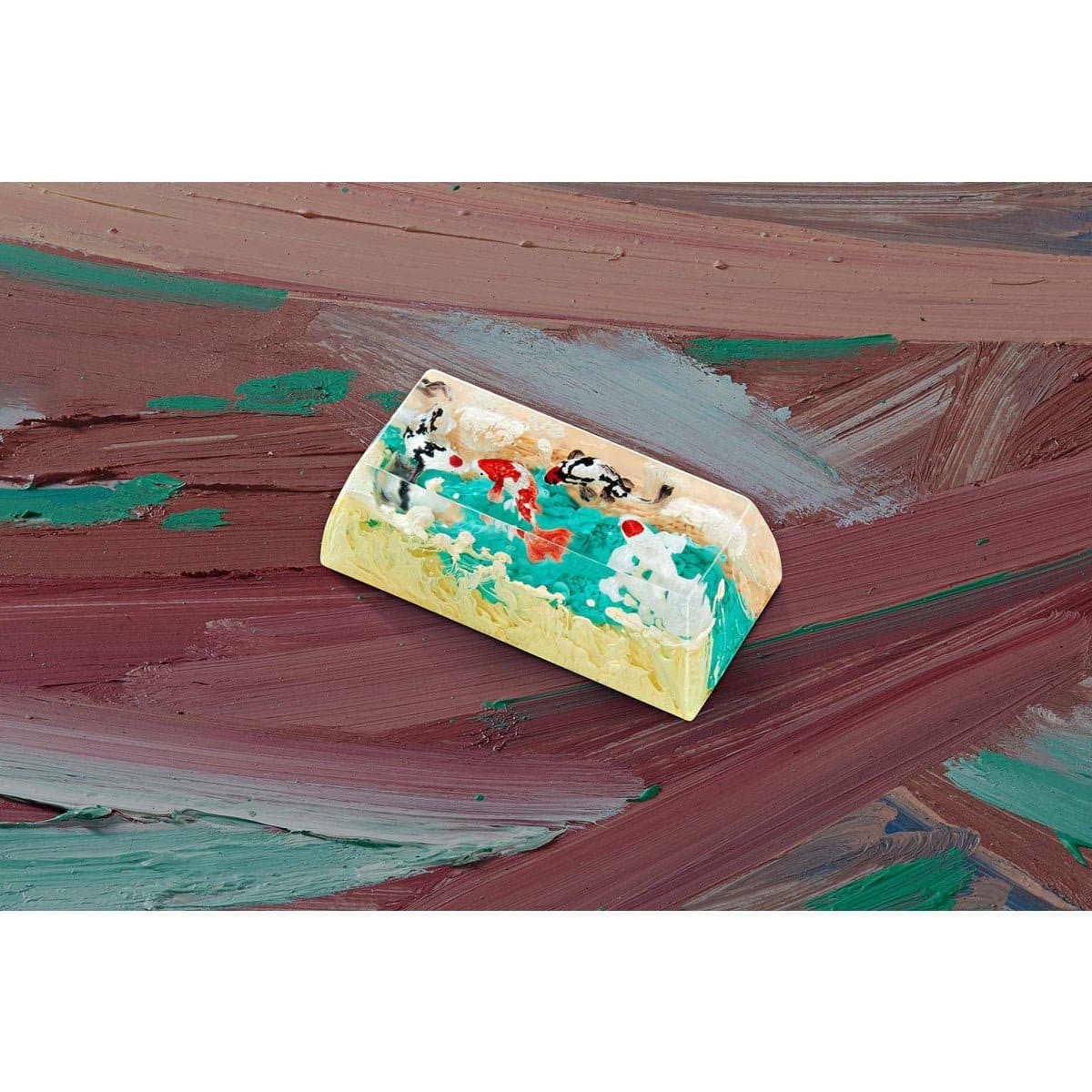 Keycap Artisan Jelly Key Zen Pond IV – God’s creation artisan | Candy Shusui.