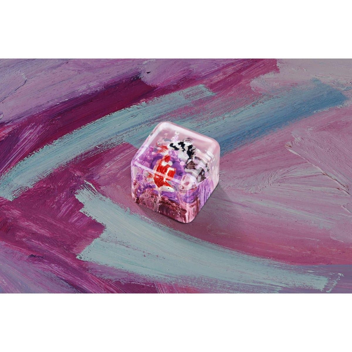 Keycap Artisan Jelly Key Zen Pond IV – God’s creation artisan | Cherry Kohaku.