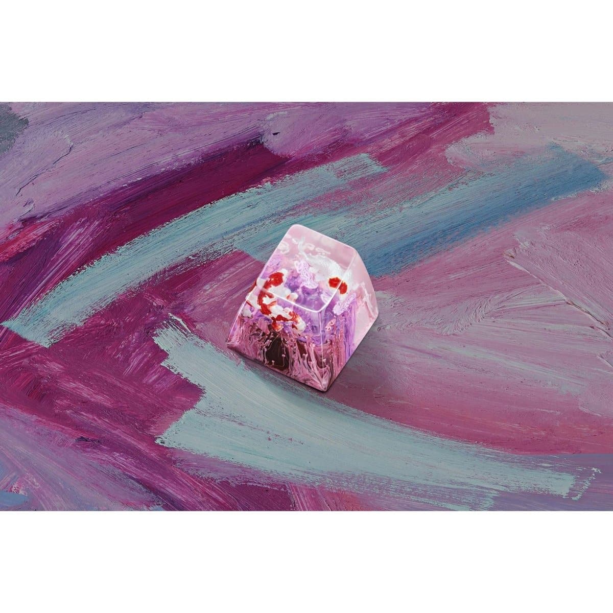 Keycap Artisan Jelly Key Zen Pond IV – God’s creation artisan | Cherry Kohaku.