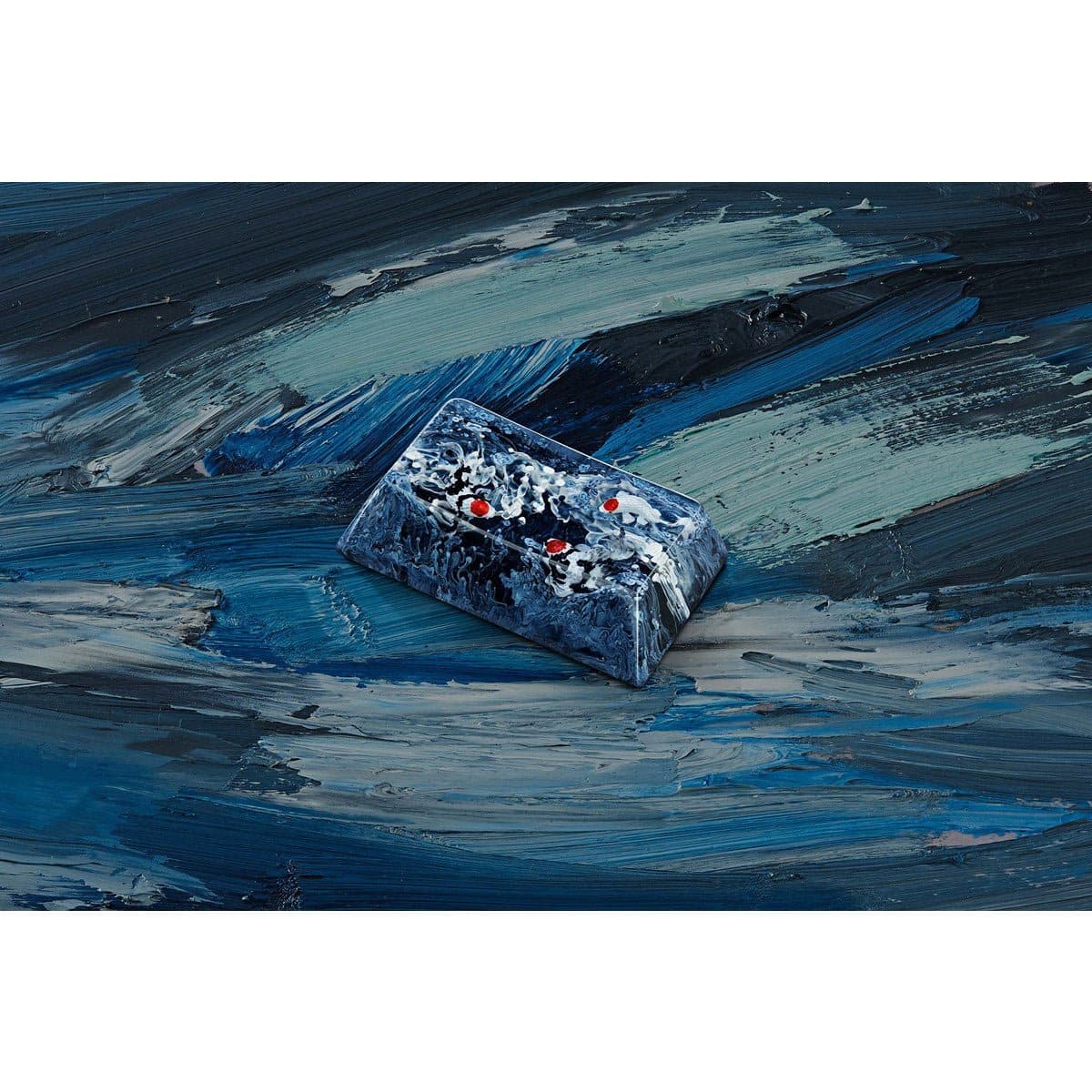 Keycap Artisan Jelly Key Zen Pond IV – God’s creation artisan | Midnight Tancho.