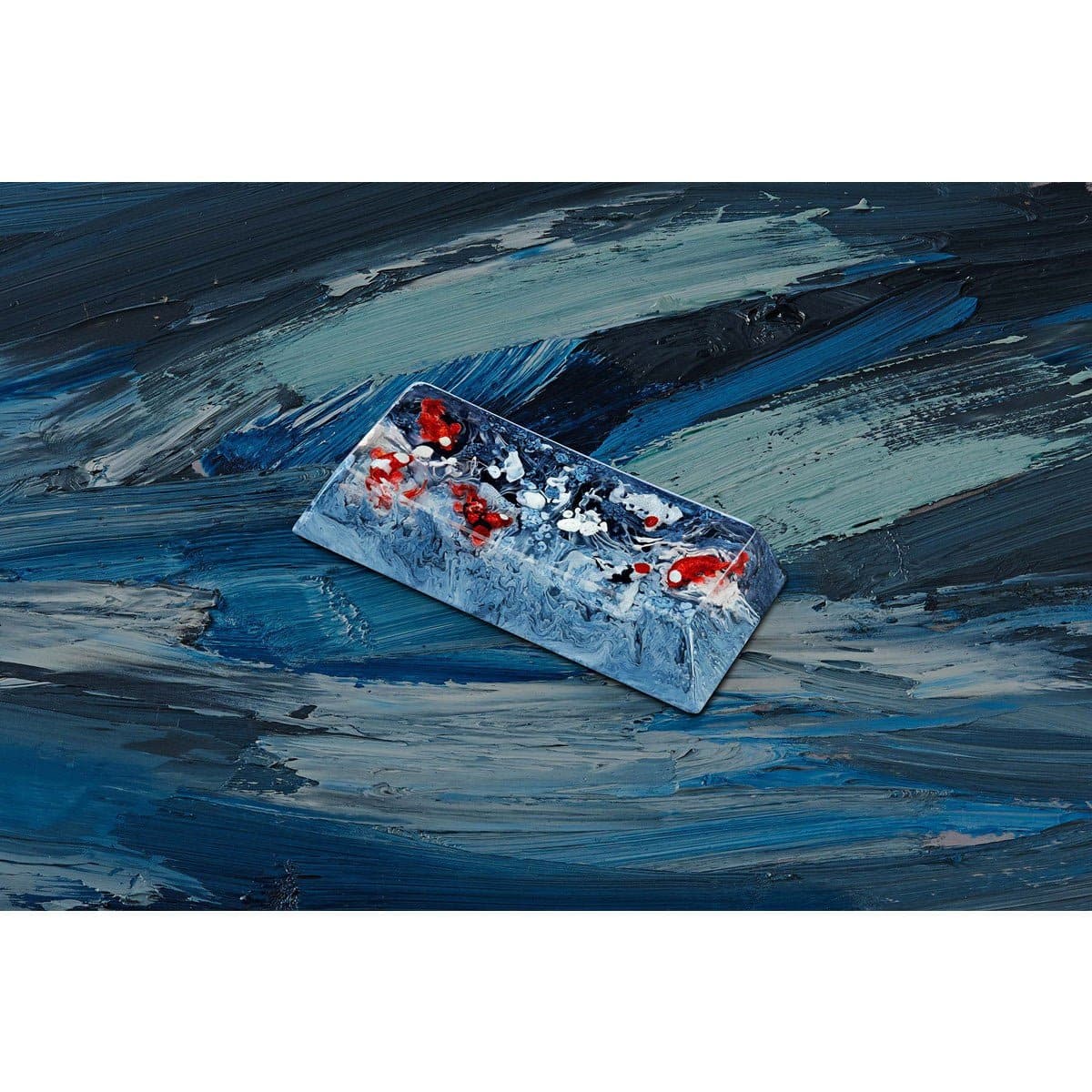 Keycap Artisan Jelly Key Zen Pond IV – God’s creation artisan | Midnight Tancho.