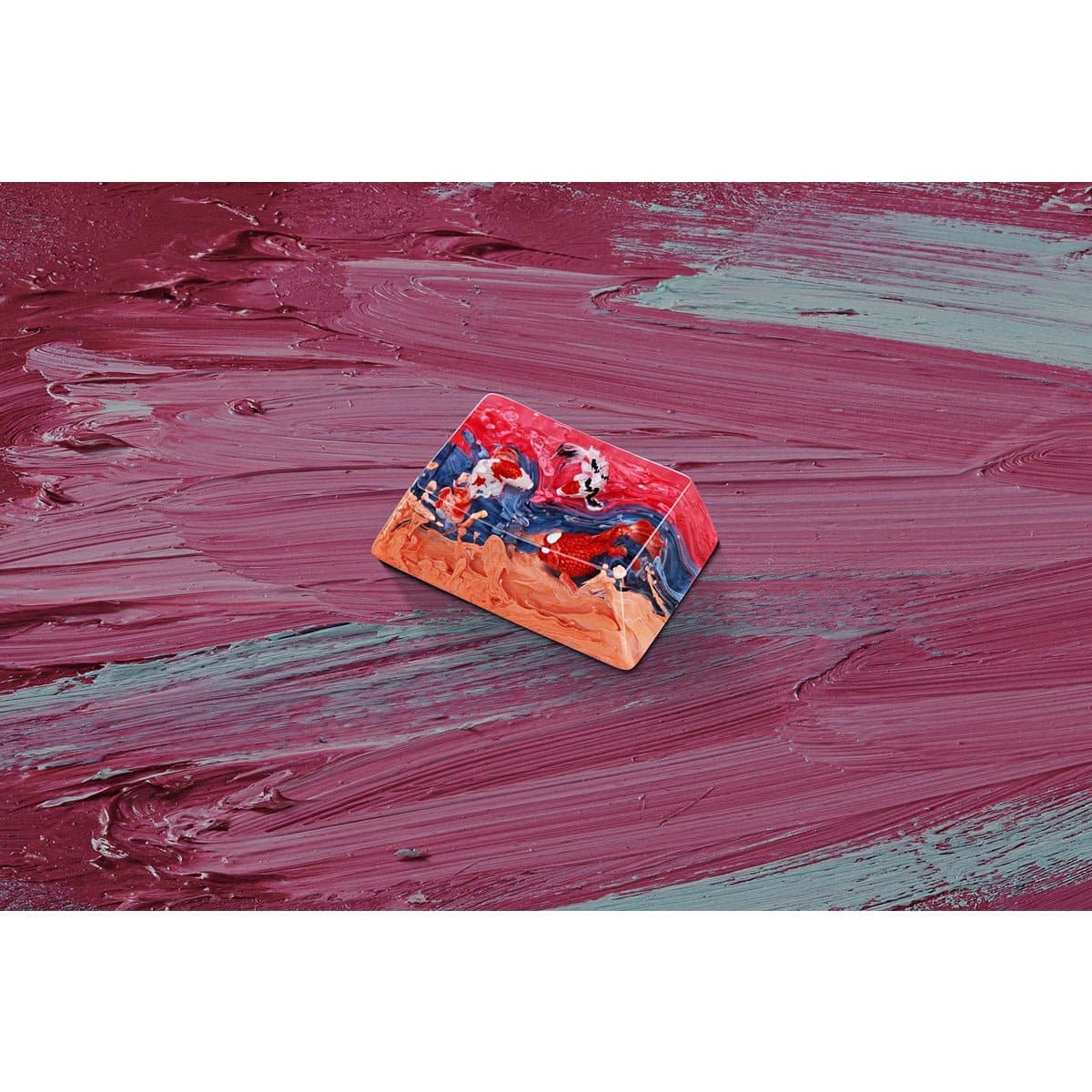 Keycap Artisan Jelly Key Zen Pond IV – God’s creation artisan | Rose Showa.