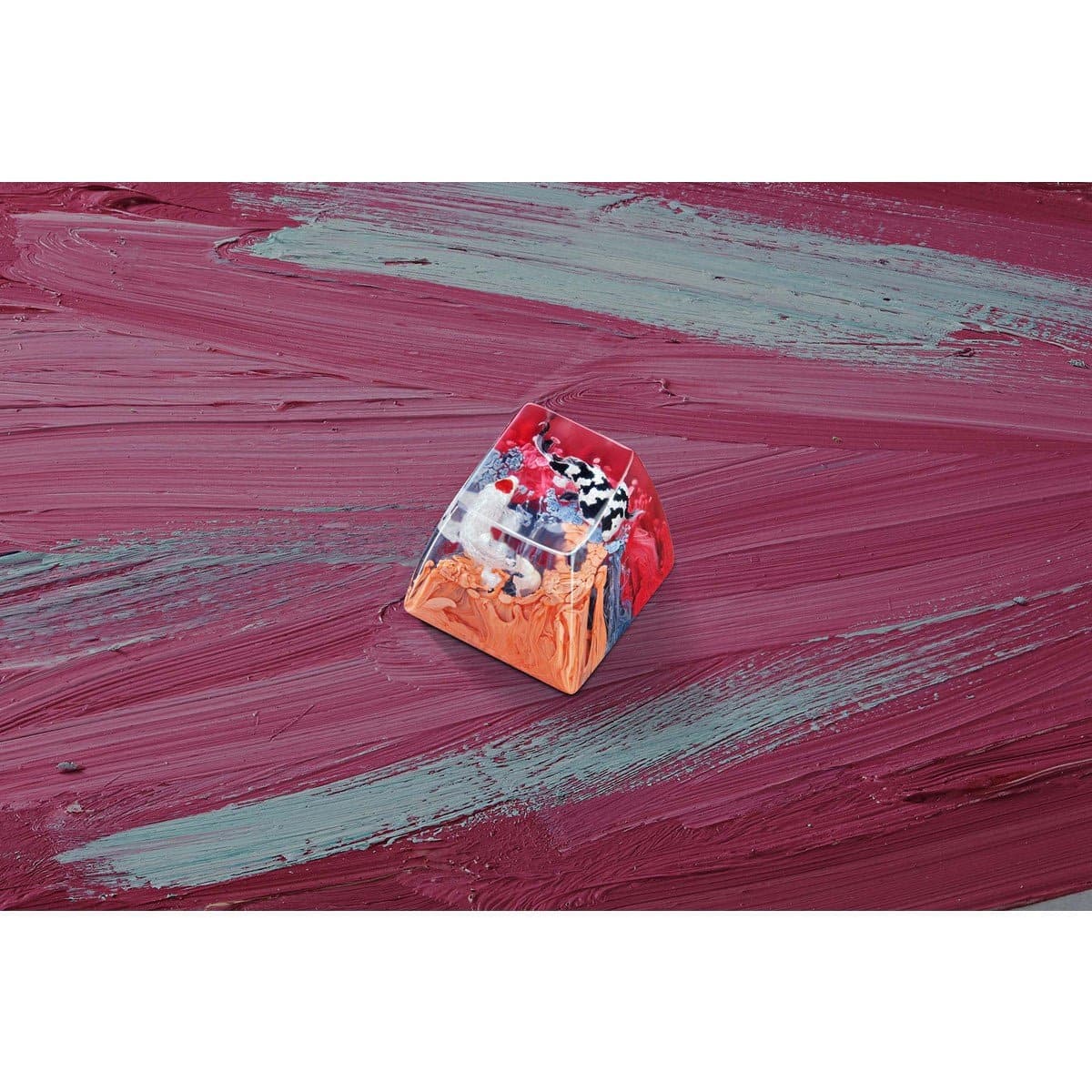 Keycap Artisan Jelly Key Zen Pond IV – God’s creation artisan | Rose Showa