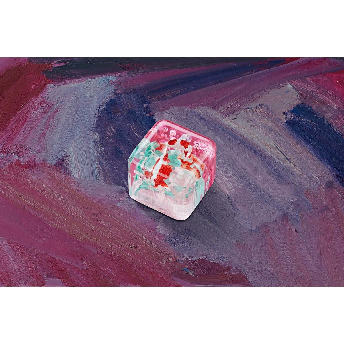 Keycap Artisan Jelly Key Zen Pond IV – God’s creation artisan | Sakura Koromo.
