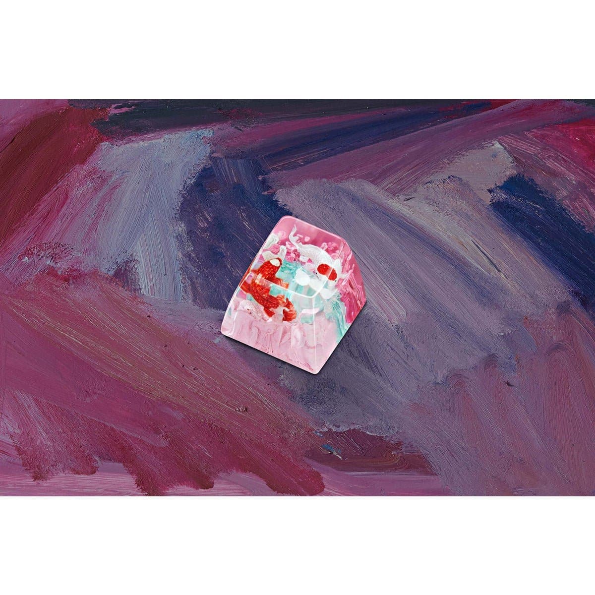 Keycap Artisan Jelly Key Zen Pond IV – God’s creation artisan | Sakura Koromo.