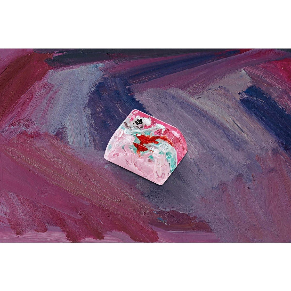 Keycap Artisan Jelly Key Zen Pond IV – God’s creation artisan | Sakura Koromo.