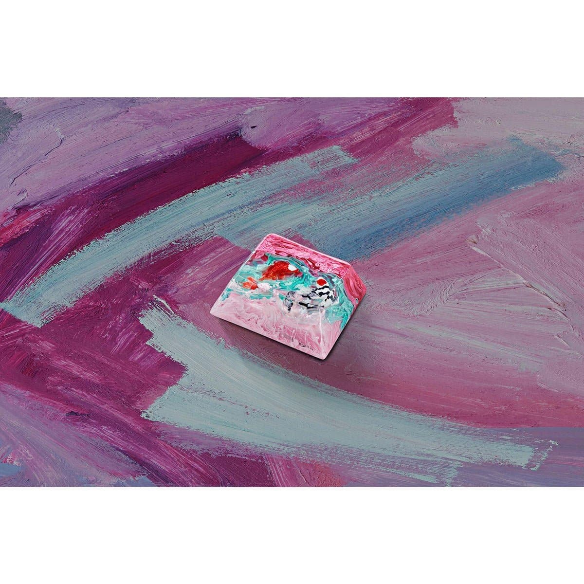 Keycap Artisan Jelly Key Zen Pond IV – God’s creation artisan | Sakura Koromo.