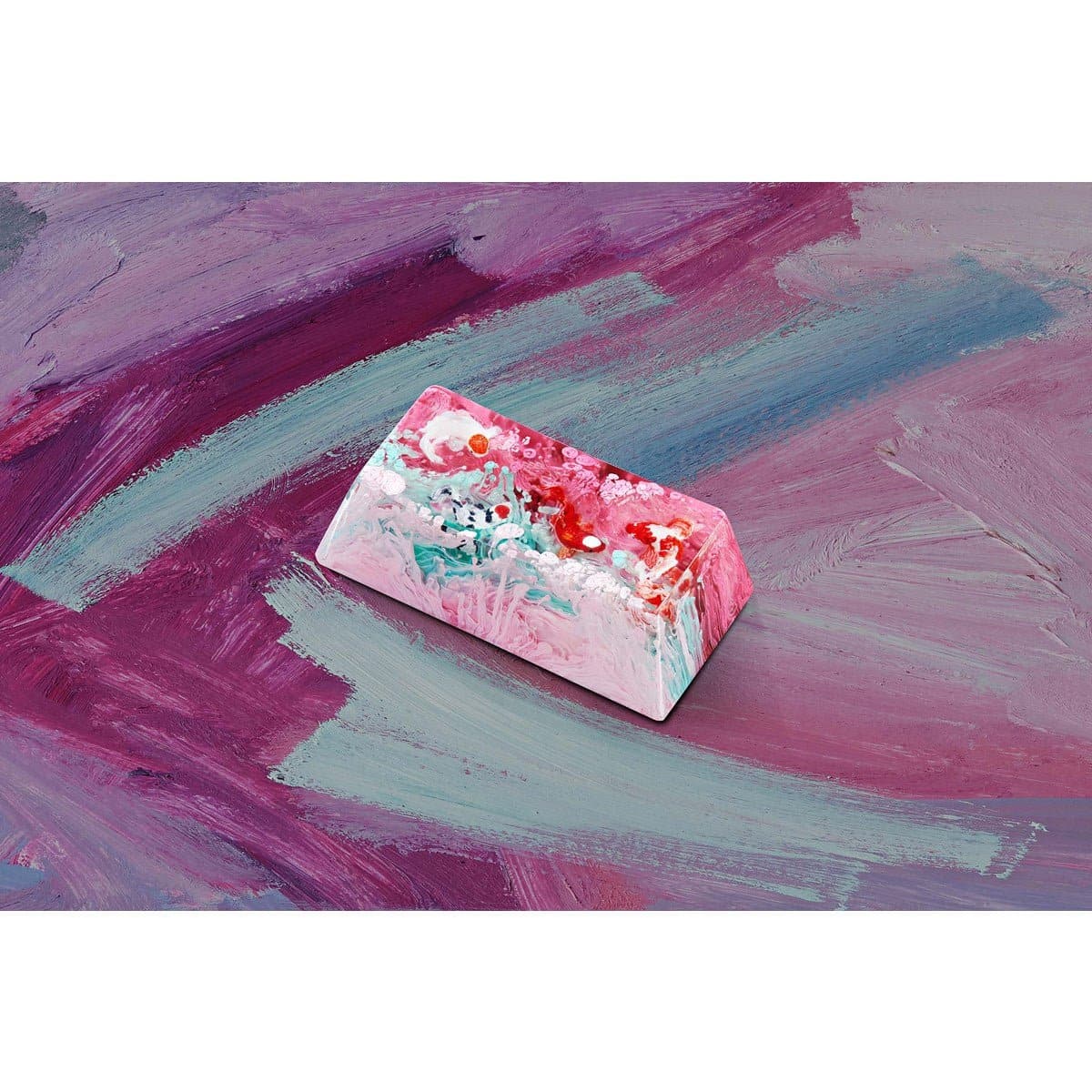 Keycap Artisan Jelly Key Zen Pond IV – God’s creation artisan | Sakura Koromo.