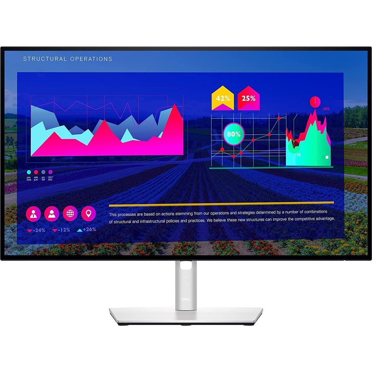 Màn hình đồ họa Dell 27" Ultrasharp U2722D.