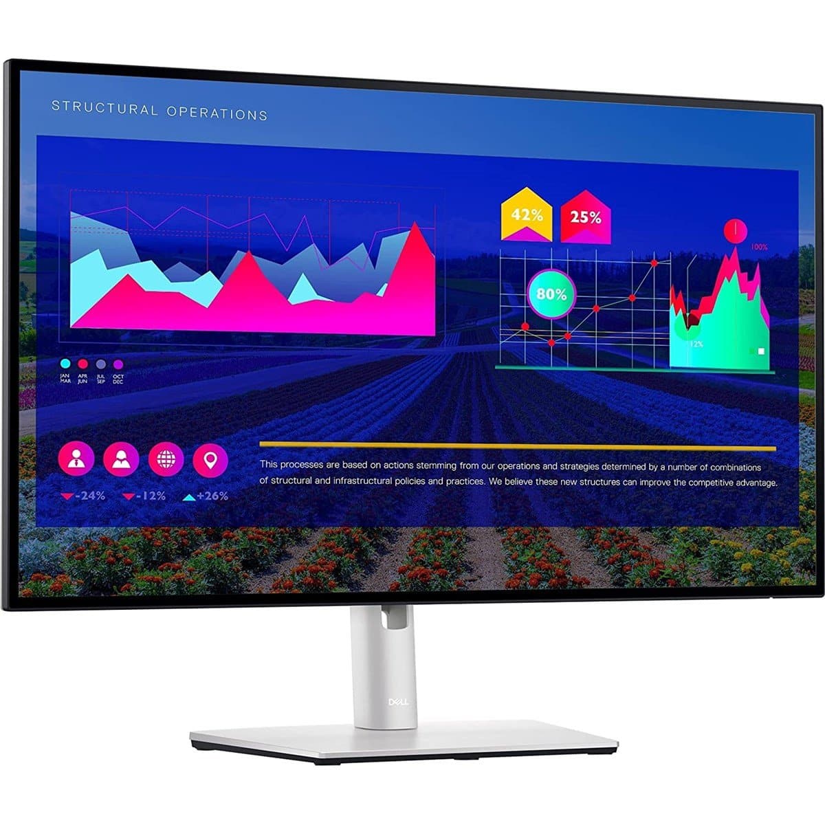 Màn hình đồ họa Dell 27" Ultrasharp U2722D.