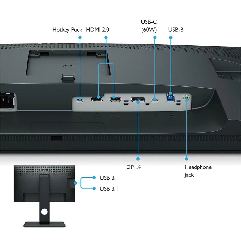 Màn hình xử lý ảnh BenQ 27" SW270C.