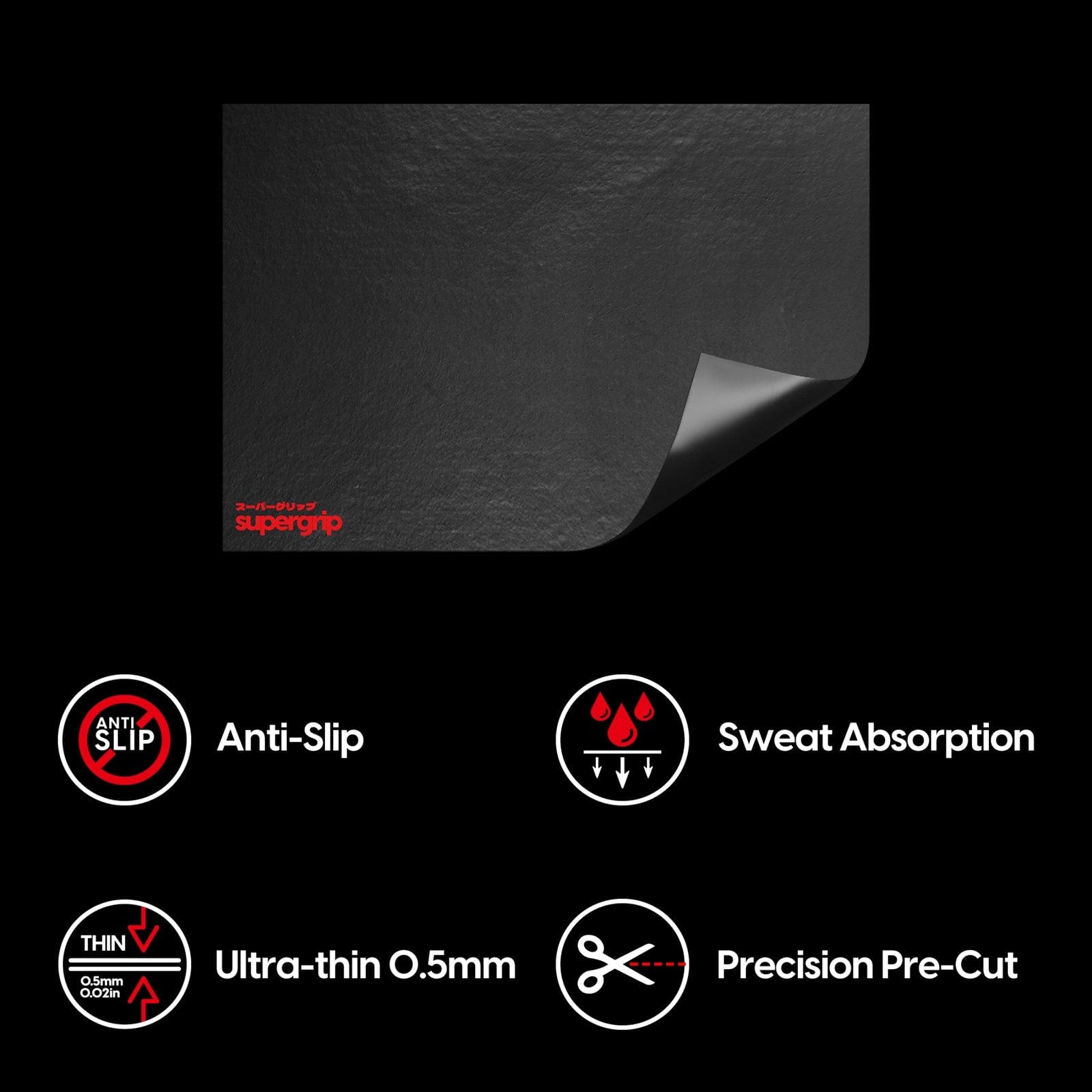 Miếng dán chống trượt Pulsar Supergrip - Universal Grip Tape Uncut Sheet