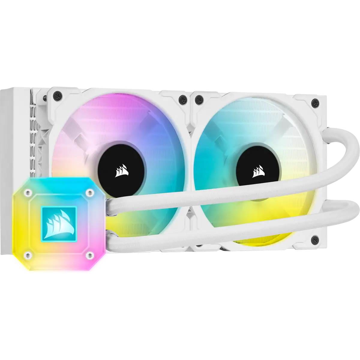 Tản nhiệt AIO Corsair H100i ELITE CAPELLIX White.