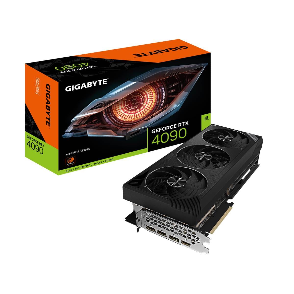 VGA Gigabyte GeForce RTX 4090 WINDFORCE 24G