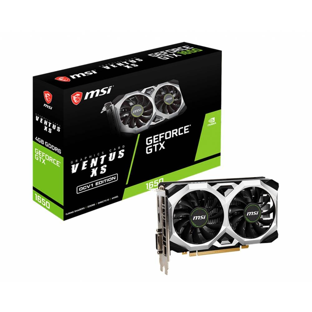 VGA MSI GeForce GTX 1650 D6 Ventus XS OCV1 4G